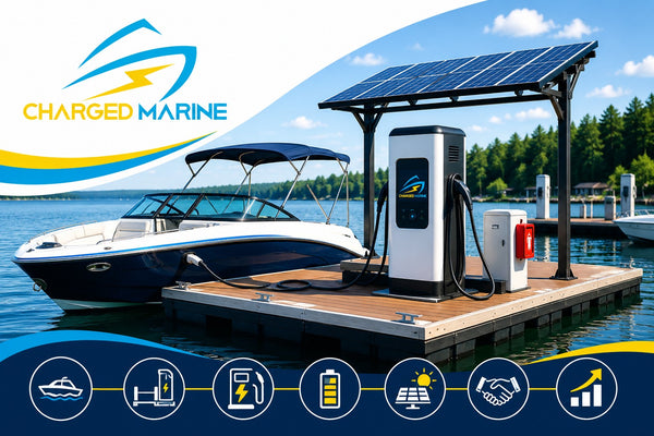 Floating Dock Chargers For Electric Boats