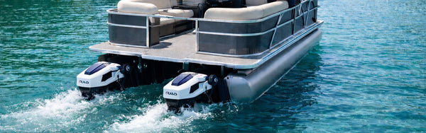 Why the RAD 40 Electric Propulsion System Is a Natural Fit for Pontoon Boats