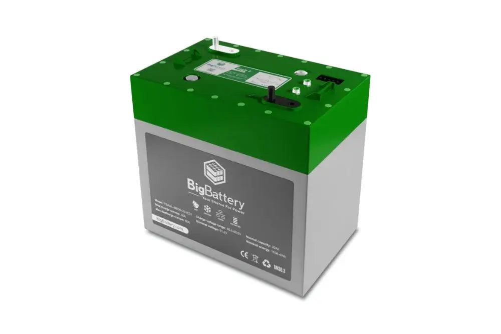 48V – 32Ah – 1.63kWh EAGLE 2 | LiFePO4 | 32Ah | 1.63kWh | Golf & Utility Cart Lithium Marine Battery