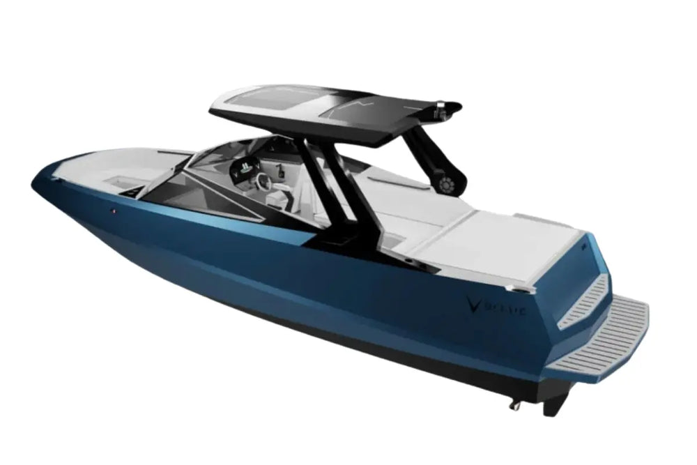 Voltaic Marine Aew24 Electric Wake Boat Port Side