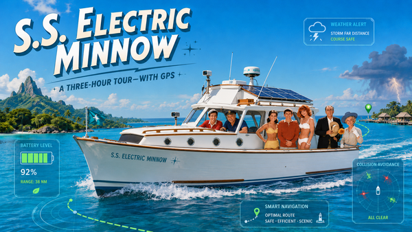 Gilligan’s Island Reimagined: The S.S. Electric Minnow