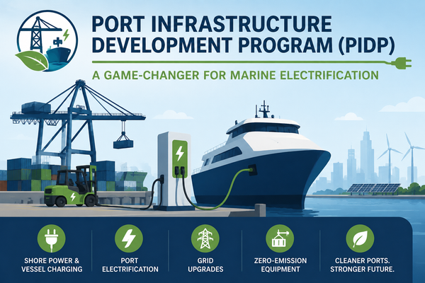 Port Infrastructure Development Program (PIDP): A Game-Changer for Marine Electrification