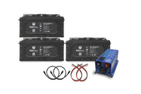 12V 3X Husky 2 Kit Aims Lithium Battery