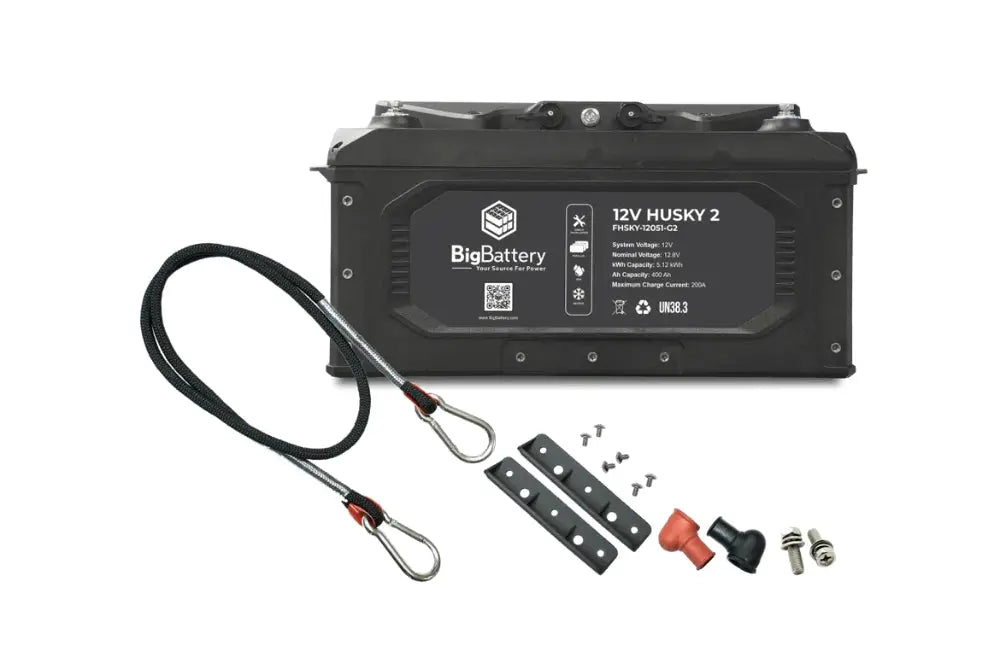 12V 4X Husky 2 Kit Victron Lithium Battery