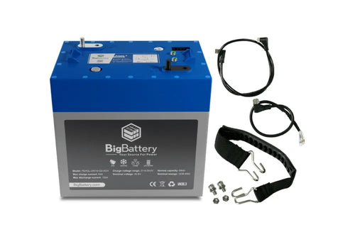 24V - 128Ah - 3.26kWh LiFePO4 - 2X Eagle 2 KIT Marine Lithium Battery