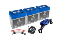 24V - 192Ah - 4.89kWh LiFePO4 - 3X Eagle 2 Kit Marine Lithium Battery