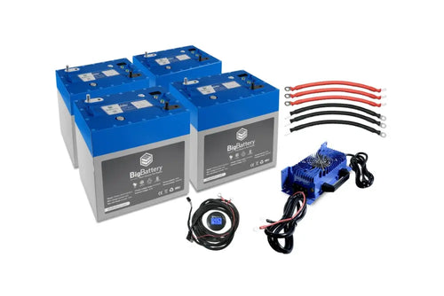 24V - 256Ah - 6.52kWh LiFePO4 - 4X Eagle 2 Kit Marine Lithium Battery