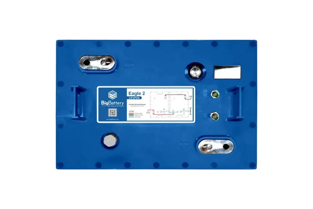 24V - 256Ah - 6.52kWh LiFePO4 - 4X Eagle 2 Kit Marine Lithium Battery