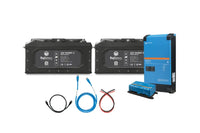 24V - 400Ah - 10.24kWh LiFePO4 - 2X Husky 2 Kit – Victron Lithium Marine Battery