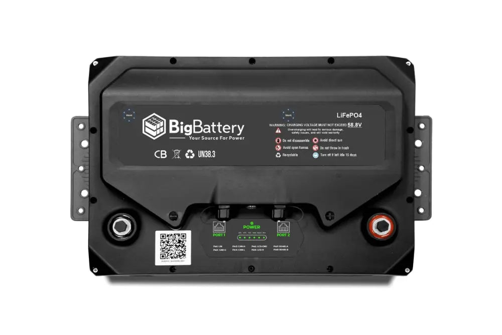 48V - 100Ah - 5.12kWh LiFePO4 - Husky 2 PWR | 5.12Kwh LiFePO4 – High Power | Golf Cart | UTV | Industrial Lithium Marine Battery