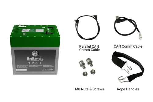 48V – 32Ah – 1.63kWh EAGLE 2 | LiFePO4 | 32Ah | 1.63kWh | Golf & Utility Cart Lithium Marine Battery