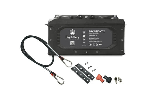 48V - 3X Husky 2 Kit – EG4 6K OFF-Grid Inverter Lithium Marine Battery