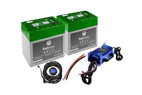48V - 64Ah - 3.26kWh LiFePO4 - 2X Eagle 2 Kit Lithium Marine Battery