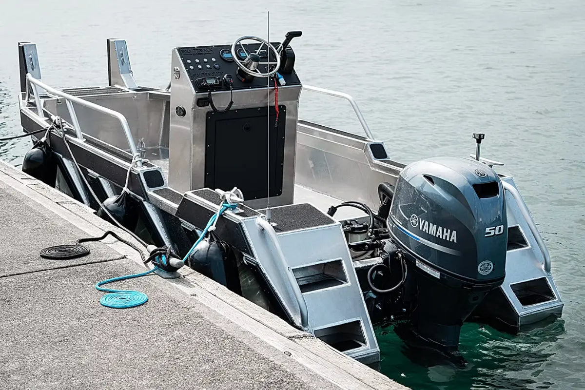 Silverback Marine Docked at Pier Port Side