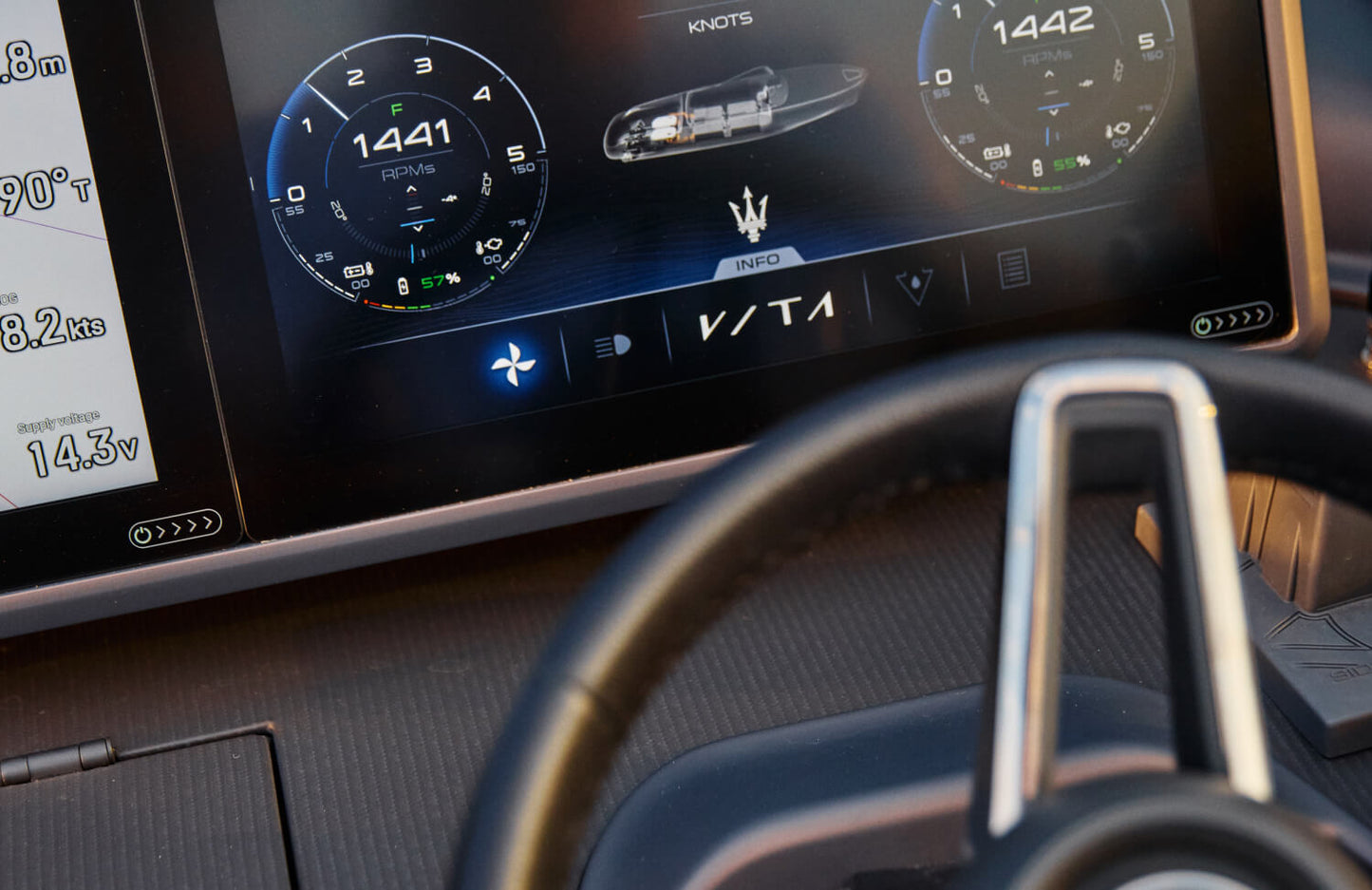 Vita Power Maserati Tridente Electric Boat