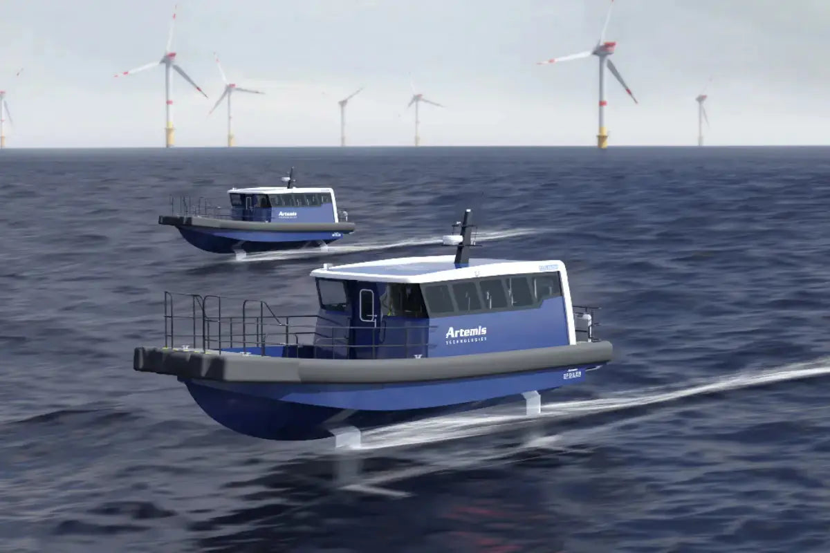 Artemis Electric CTV Boat
