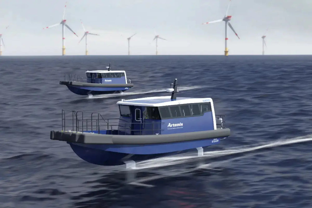 Artemis Electric CTV Boat