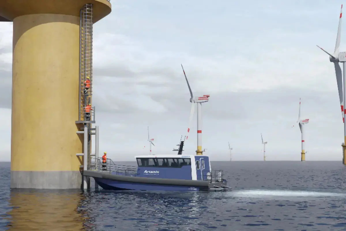 Artemis Technologies EF12 CTV Boat