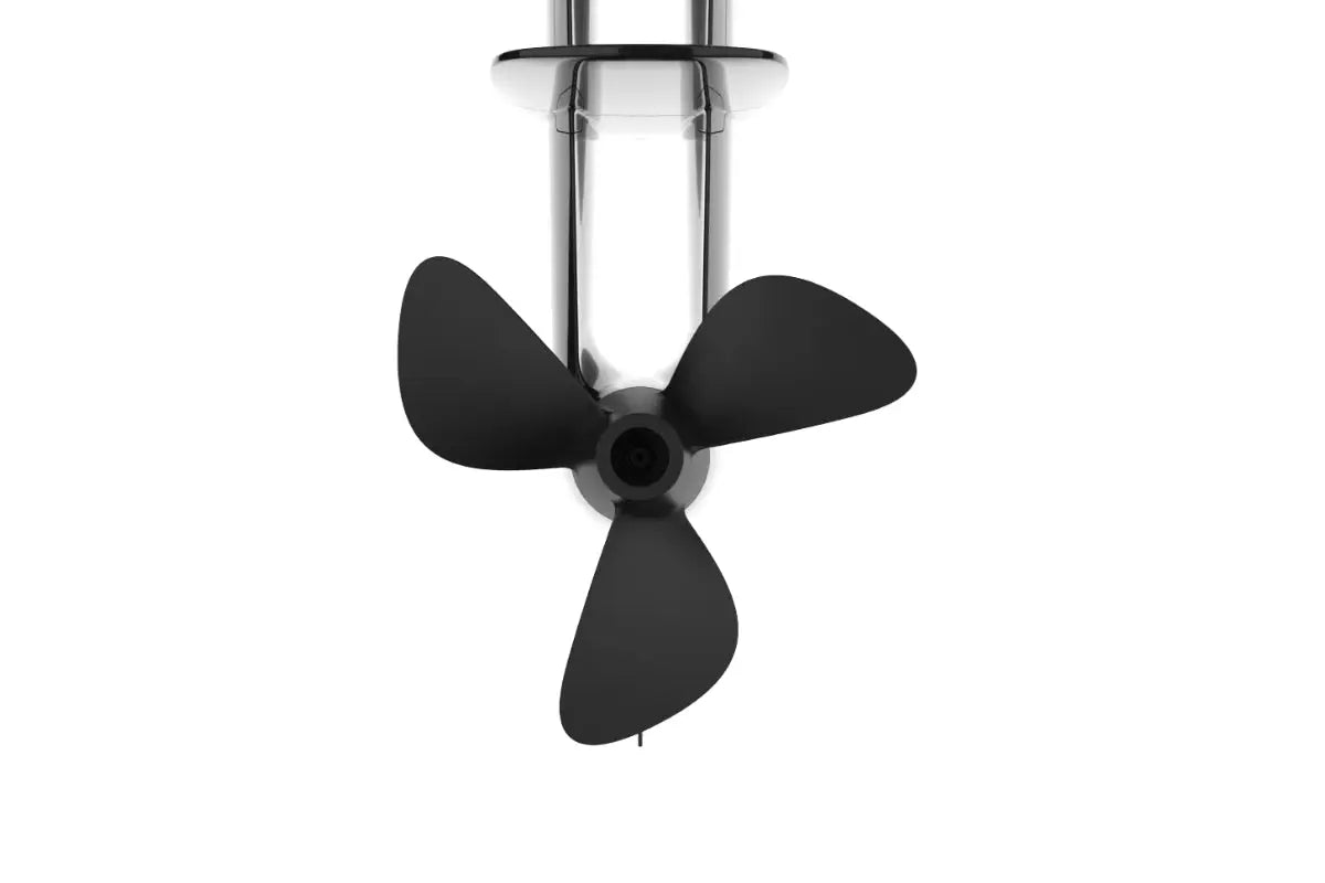Flux Flagship Discover Electric Boat Black propeller on a white background