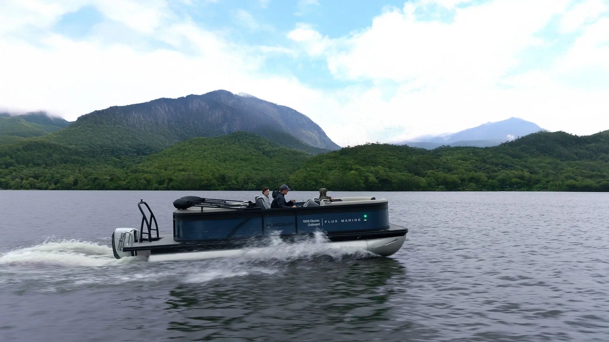 Flux Marine Flagship Discover Electric Boat Flux Marine