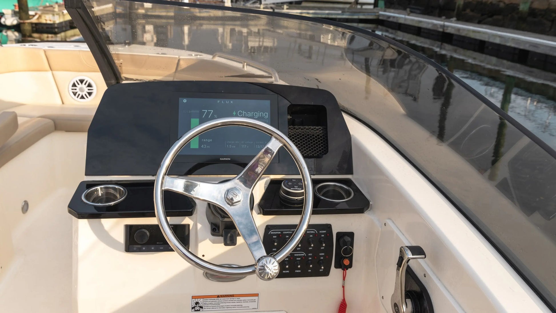 Flux Marine Scout Dorado Electric Boat Flux Marine