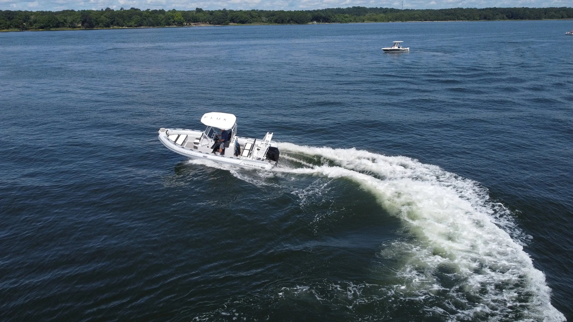 Flux Marine Highfield 600 Electric Boat Flux Marine