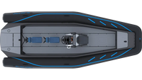 Pulse 63 Electric Coach Boat Top View