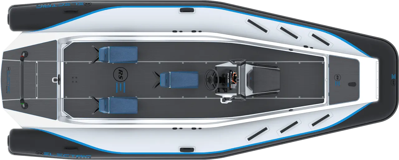 Rselectric Superyacht Tender Top View