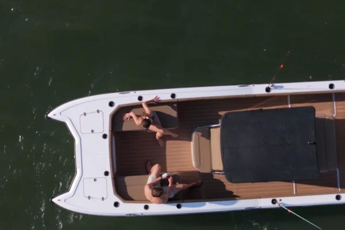 Volare Artemis23 Electric Boat Topdown View