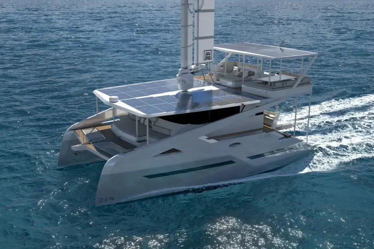 zen50_electric_catamaran_starboard_view