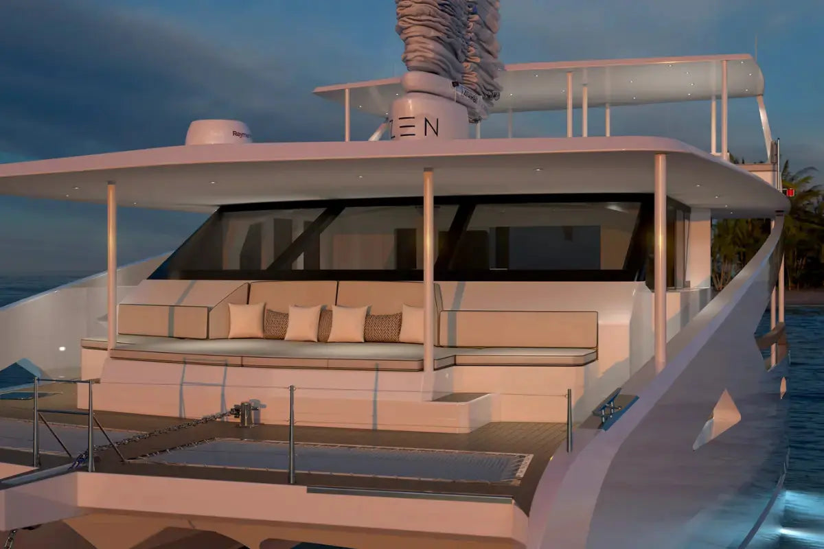 zen50_solar_powered_catamaran_stern
